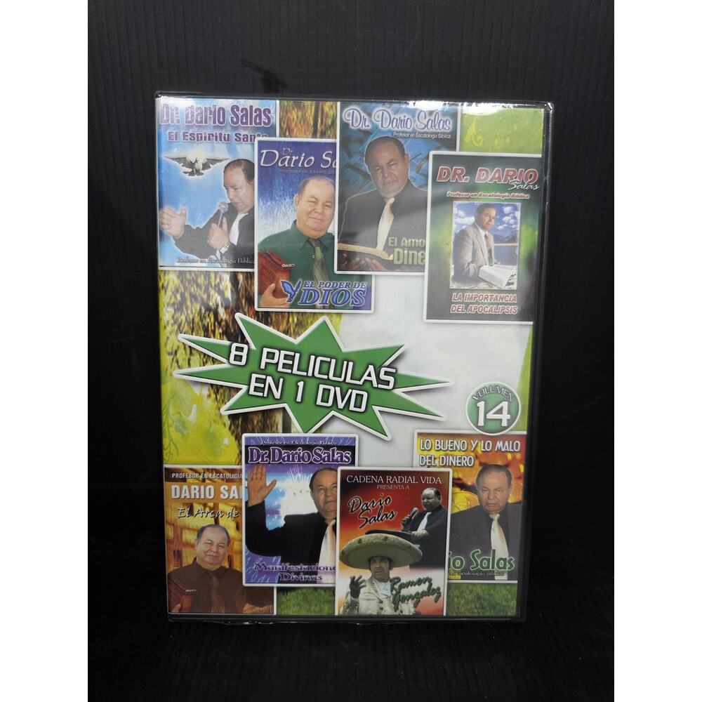 DR. DARIO SALAS DVD 8 PELICULAS EN 1 BRAND NEW SEALED